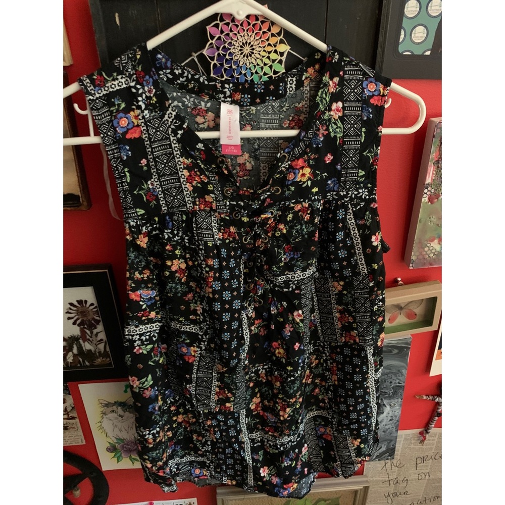 PRINTED BLOUSE